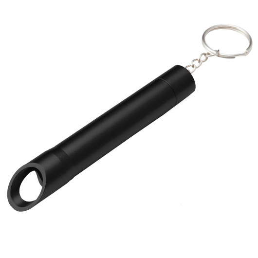 Pop Light Opener Keyrings Black Image
